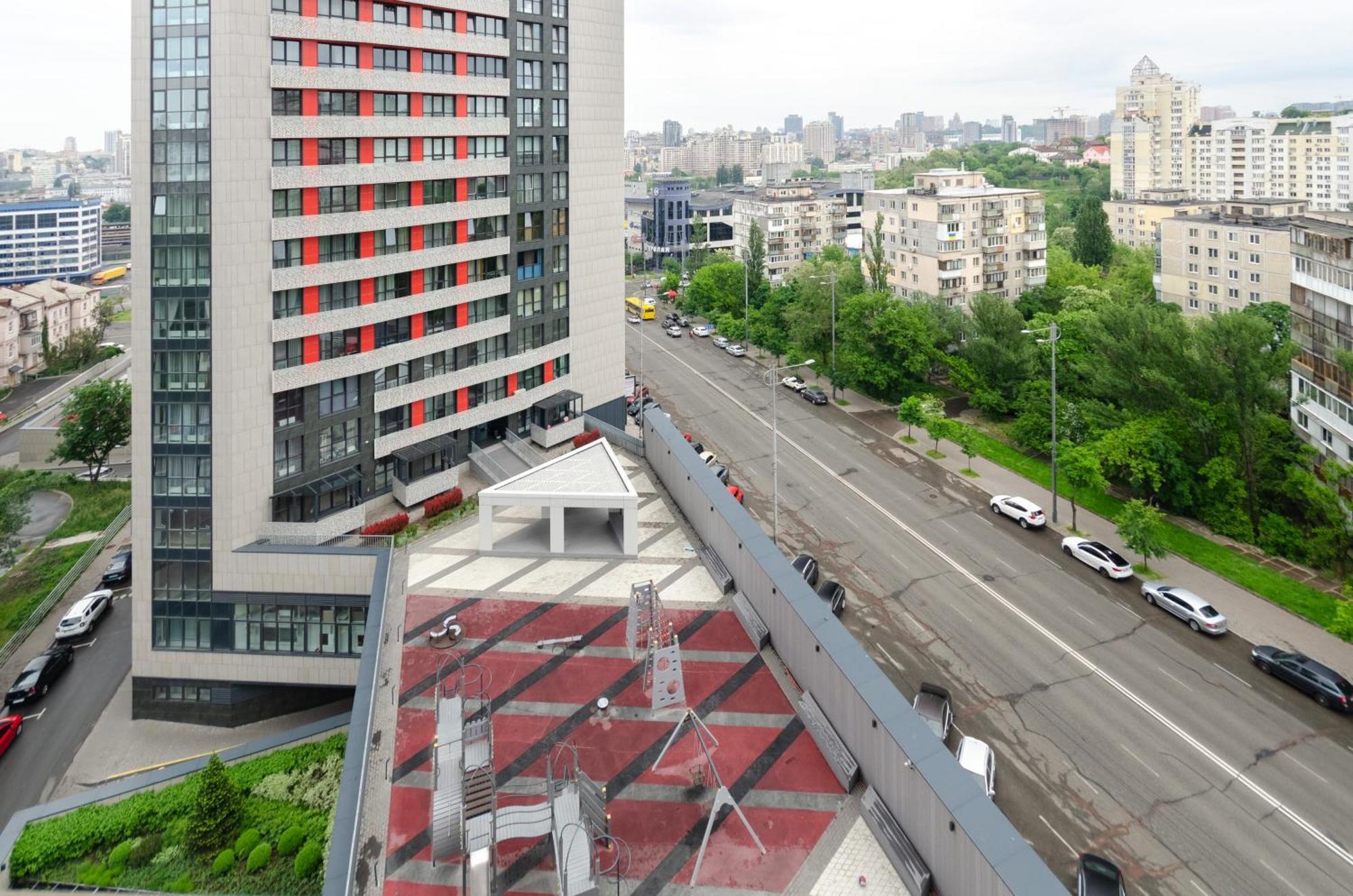 Petrovdom 41B-59B-90B-77B Stunning City View Apartments At Rc Kvartet, Central Railway Station Kiev Dış mekan fotoğraf